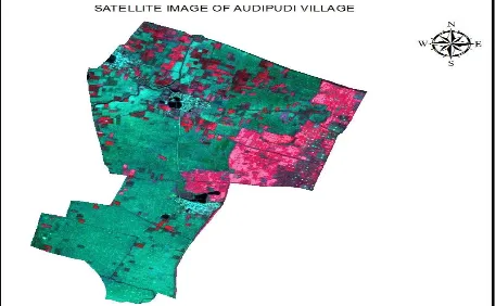 Figure 3 : Showing the Satellite Imagery of the study area 