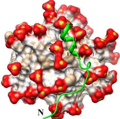 Figure 2. Fingerprint region of 2D NMR 20 mM phosphate buffer solution; (b) in solution Mixing time t1H-1H NOESY spectrum of beta-amyloid Aβ1-40: (a) in Н2О + D2O with SDS micelles