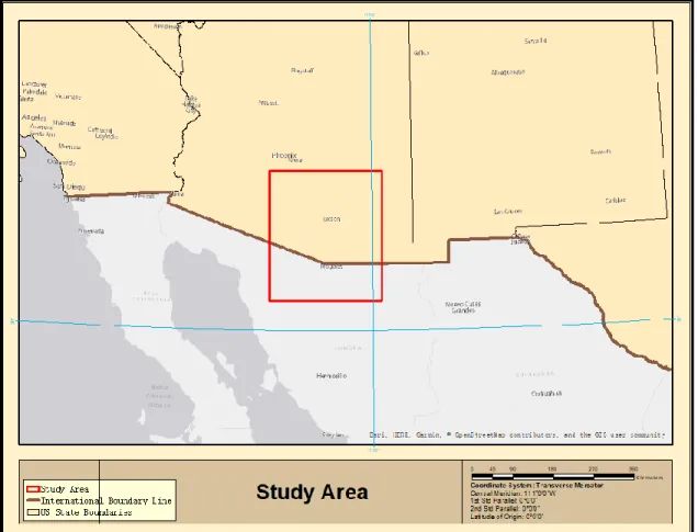 Figure 3.1. Study Area  