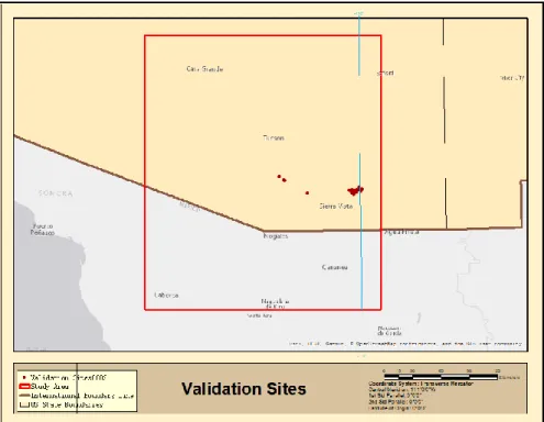 Figure 3.2. Validation Area 08-02 (21 stations) 