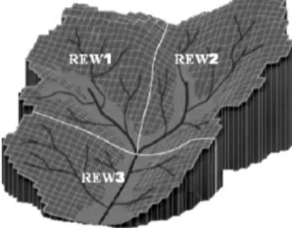 Figure 4.1: A basin split in REW units