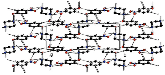 Figure 1The molecular structure of the title compound, with atom labelling. Displacement ellipsoids are drawn at the 30% 