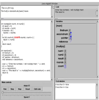 Figure 1: The VIP user interface