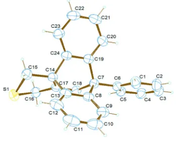 Figure 1ORTEP view of the title compound drawn with 50% probability displacement ellipsoids for the non-H atoms