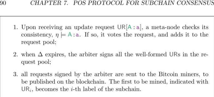 Figure 7.2: Summary of a protocol stage i.