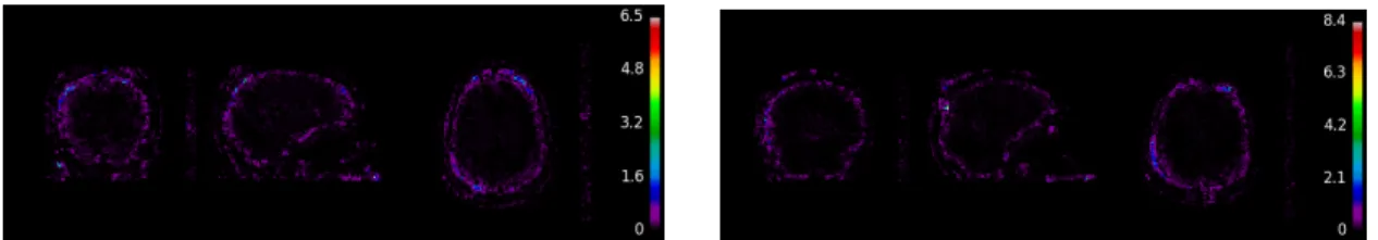 Figure 10 and figure 11: Saliency Map Examples on our Fully Convolutional Network