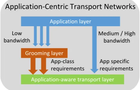 Figure 4.2: Application-centric network.