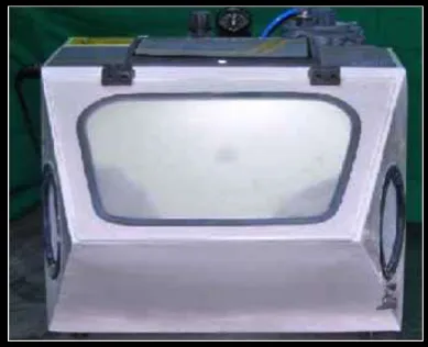 Fig: 22 Argon arc melting pressure                                     Fig: 23 Sandblaster       