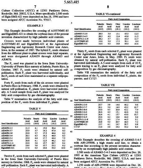 TABLE VI-continued 