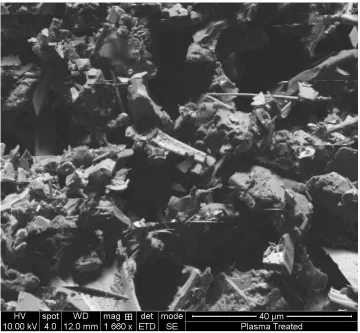 Figure 8: Pyromorphite heated to 700C with 5 hour isotherm 