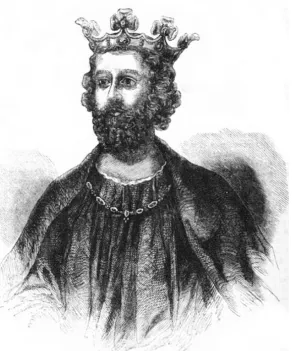 Figure 1: Image depicting Edward II from an Illustration found in Cassell's Illustrated History of England, Volume 1, 1865