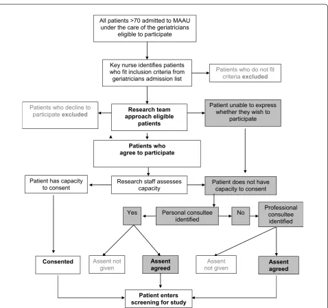 Figure 1 Participant recruitment and consent procedure.