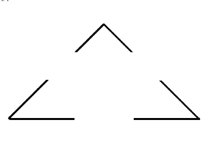Figure 5: An image of three angled lines 