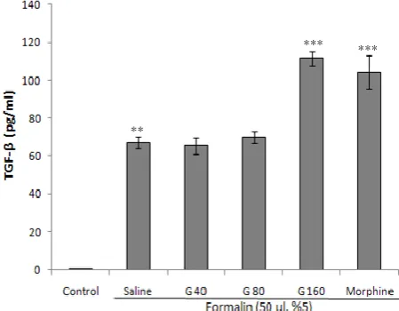 Fig. 2. Effect of different doses of ghrelin (40, 80, and 160 µg/kg, i.p.) and morphine (30 mg/kg, i.p.) on serum levels of IL-10