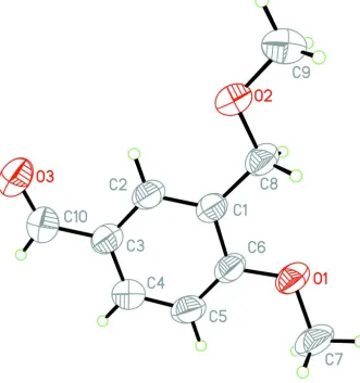 Figure 1The molecular structure of (I), with displacement ellipsoids drawn at the 50% probability level