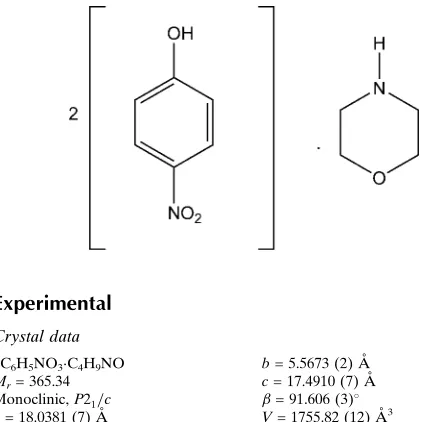 Table 1Hydrogen-bond geometry (A˚ , �).