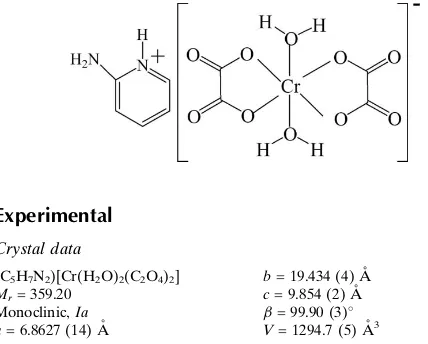 Table 1Hydrogen-bond geometry (A˚ , �).