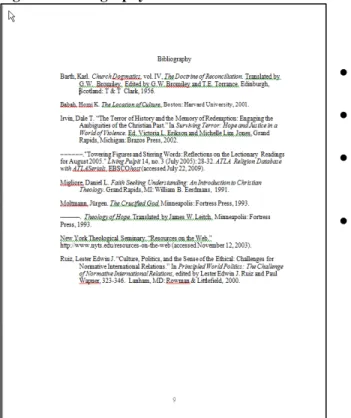 Figure 5: Bibliography