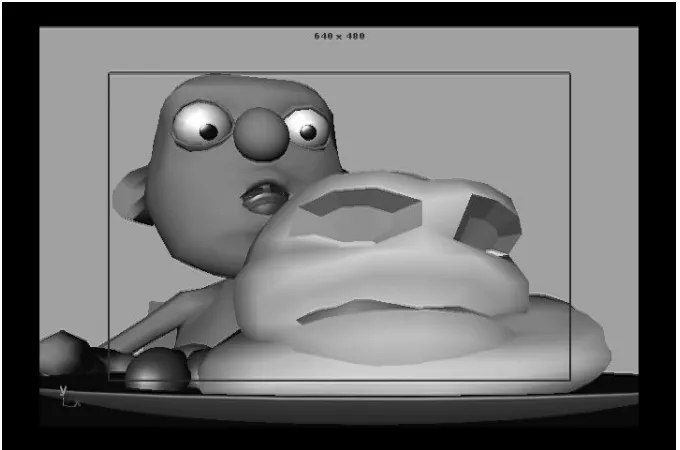 Figure 1a:  CG storyboard from Mashed.  Features “Generi Rig” created by Andrew Silke.
