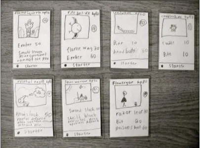 Figure 1. Examples of Spike’s ‘Alien Pet’ characters.  