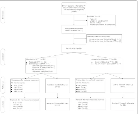 Figure 1 Screening, randomization, follow-up and analysis flowchart.