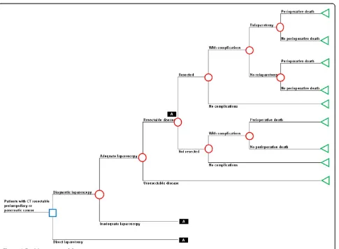Figure 1 Decision tree model structure.