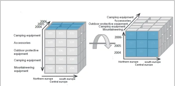 Figure 10: OLAP pivoting