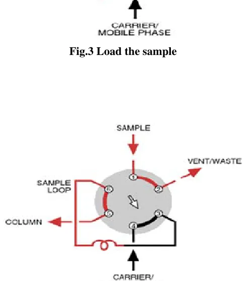 Fig.3 Load the sample 