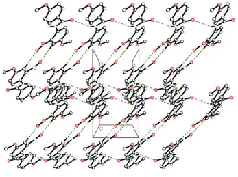 Figure 1The molecular structure of the title compound with displacement ellipsoids drawn at 30% probability level