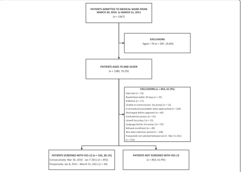 Fig. 1 Patient recruitment process in study