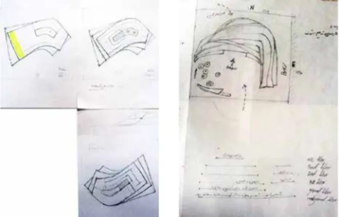 FIGURE 3.8  Some of the sketches of students