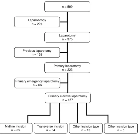 Figure 1Flow-chart on the number of available data entry forms and patients included in the final analysisFlow-chart on the number of available data entry forms and patients included in the final analysis.
