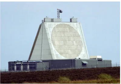 Figure 1.3: Large phased antenna array for radio location