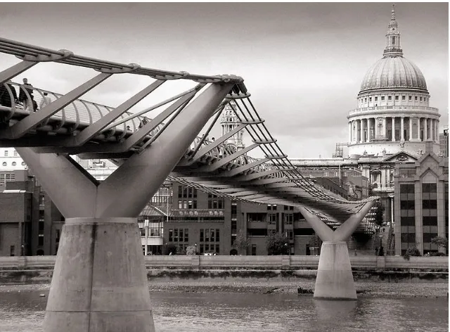 Figure 4.3: Millennium Bridge, London.