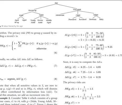 Fig. 1 Value hierarchy for age