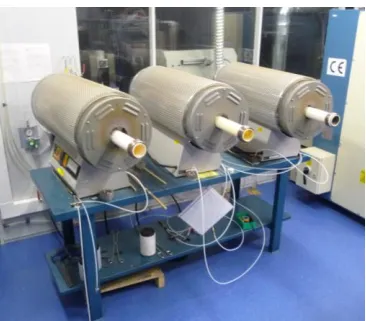 Figure II - 12. PVA2000 spray robot for electrolyte deposition. 