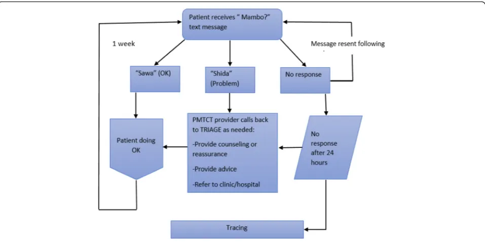 Fig. 2 WelTel SMS intervention