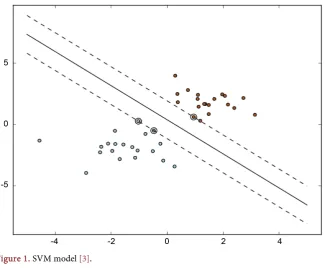 Figure 1. SVM model [3]. 