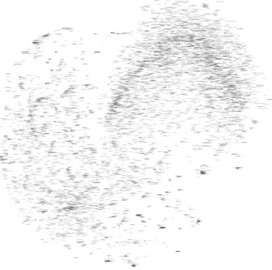 Figure 4. Visualization of words’ distribution repre-sentation by CBOW. 