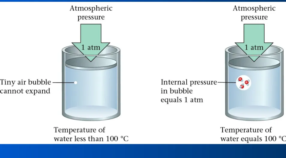 Figure 14.14:  The formation of the bubble is Figure 14.14:  The formation of the bubble is 