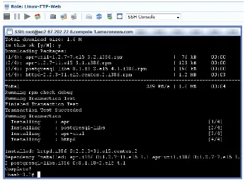 Figure 31 - Login to Windows-Client to Test HTTP Server (Linux Lab) 