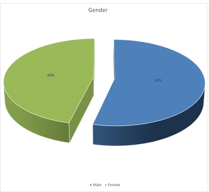 Figure 4.2 Gender of Participants 