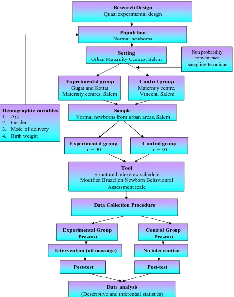Figure -3.1: Schematic Representation of Research Methodology 