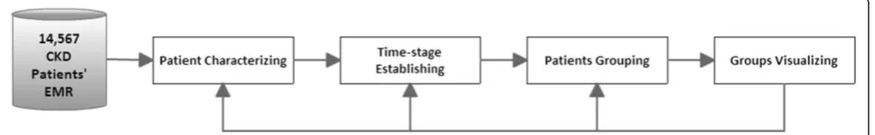 Fig. 4 Classifying patients into uniform cohorts. The flow showed an overview of the data analysis process in this study