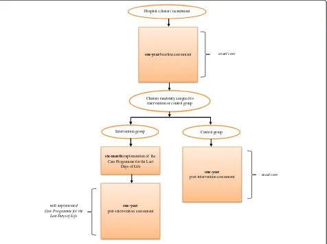 Figure 2 Flowchart of the cluster randomized controlled trial.