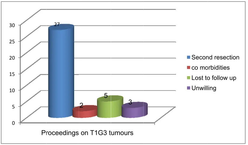 Fig 22: Proceeddings on T11G3 tumouurs 
