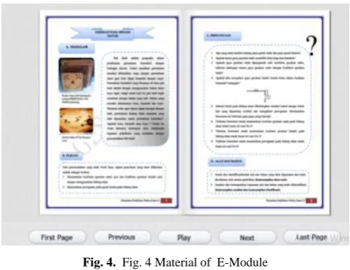 Fig. 4. Fig. 4 Material of  E-Module 