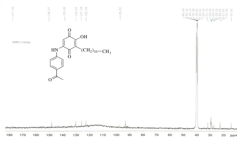Fig. 74. Mass spectrum of compound 17 
