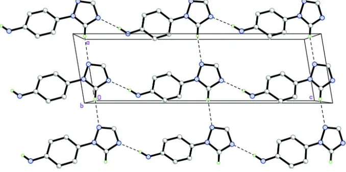 Figure 1The molecular structure of the title compound showing 50% probability displacement ellipsoids for non-H atoms