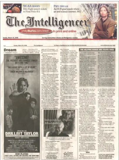 Figure 4. Philadelphia Intelligencer publication, page D-2.3